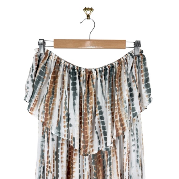 Free People Summer Vibes Tie Dye Jumpsuit Sz M - Picture 3 of 10